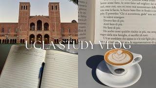 UCLA STUDY VLOG | double major, being productive & social life