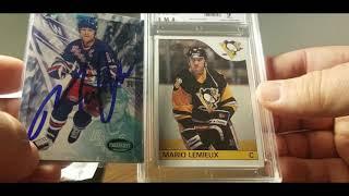 Mario Lemieux Rookie Reprint graded O-Pee-Chee #9