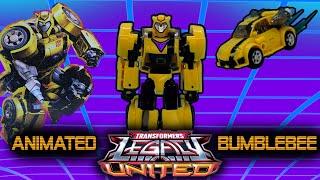 Legacy United, Animated Bumblebee: Stylization Done Right