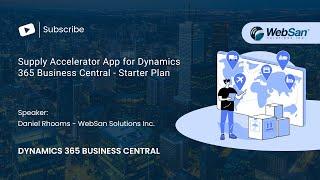 Supply Chain Accelerator Package for Dynamics 365  Business Central - Starter Plan