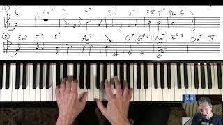 Let's Get Lost  Chet Baker jazz piano college tutorial