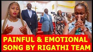 MACHOZI KWA WINGI AS DP RIGATHI SINGS THE MOST EMOTIONAL SONG EVER IN A MERU CHURCHMAKES MANY ÇRY