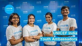 UNICEF India | Introducing our new Youth Advocates