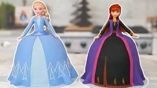 FROZEN 2 PRINCESS Cakes! - NERDY NUMMIES