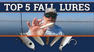 Top 5 Saltwater Fishing Lures for Fall 2024 Inshore Success!