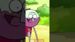 Benson raging: Regular Show meme