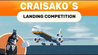 Craisako's landing competition (Group V) | Roblox plane crazy event