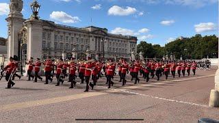 March Back to Barracks after HM Queen Elizabeth's State Funeral