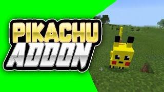 PIKACHU IN MCPE | Pikachu Addon in Minecraft PE (Pocket Edition) 1.0.3