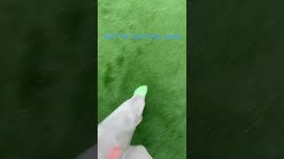 I finally touched the grass for once ￼