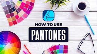 How To Use Pantone Colors In Affinity Designer