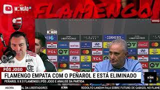 ELIMINADO! FLAMENGO ESTÁ ELIMINADO DA LIBERTADORES ! TITE VAI CAIR A QUALQUER MOMENTO | PÓS JOGO