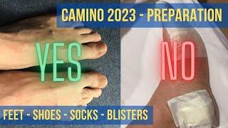 Camino 2023 - preparation #4 - how to avoid blisters