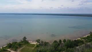 ️️ A Short Drone Video: Tawas Bay & Lake Huron - East Tawas City, Michigan ️️