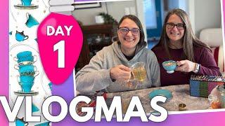 Vlogmas day 1 - we open SIX advent calendars (tea, puzzle, book)