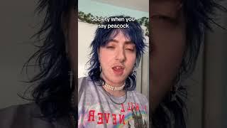 Society when you say peacock #society