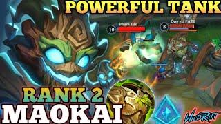 MAOKAI MONSTER TANKY DAMAGE! PERFECT ULT CONTROL - TOP 2 GLOBAL MAOKAI BY Ông già FATE - WILD RIFT