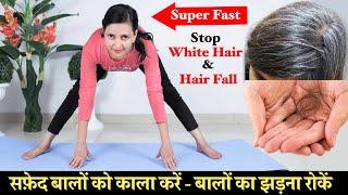 Hair Fall ka Desi ilaj | बाल झड़ना बंद, सफ़ेद बाल भी काले होंगे | White Hair to Black Hair Naturally