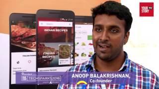 Recipe Book | Tech Sparks 2016 | YourStory