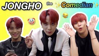 choi jongho as the funniest member of ateez