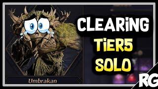CLEARING TIER 5 SOLO DUNGEON LIONHEAD/UMBRAKAN - Spear/Dagger PvE | Throne and Liberty