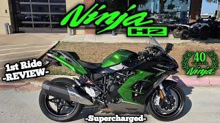 Kawasaki H2 Ride & Review | SUPERCHARGED Class Dominator