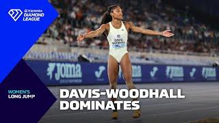 Tara Davis-Woodhall grabs first ever WDL win in Rome long jump - Wanda Diamond League 2024