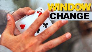 THE WINDOW COLOR CHANGE - Card Trick Tutorial