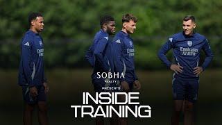 All set for the north London derby   | INSIDE TRAINING | The Gunners train ahead of Tottenham | PL