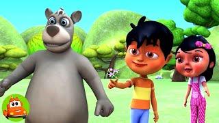 Kalu Madari Aaya, कालू मदारी आया, Hindi Poem for Kids and Cartoon Videos