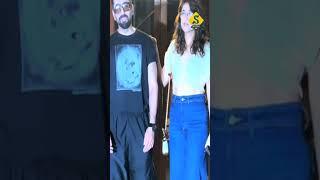 AYUSHMANN KHURANA WITH WIFE SPOTTED AT GIGI BANDRA