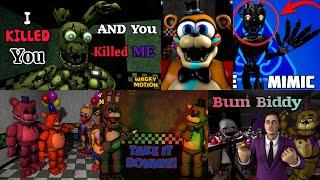 All the funny FNAF animations I made in 2024 [FNAF/SFM] Five Nights At Freddy's meme Animations