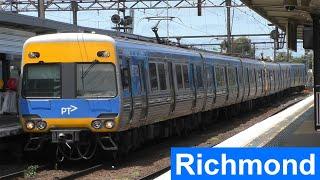 Trains at Richmond Station - Metro Trains Melbourne