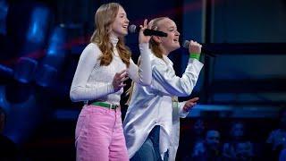 Martha und Norah mit "Believer": Volle Power voraus beim Vierer-Buzzer-Auftritt