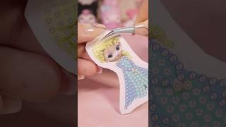 Frozen Diamond Painting ️ #diamondpainting #frozen #disney #crafts #shorts #diycraft #asmr