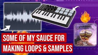 [FREE] Making Samples and Loops for Collab | Free Percussion Loop Kit | VeshBeats