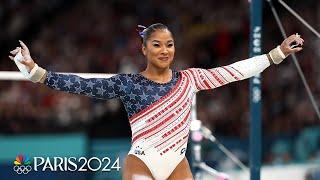 Jordan Chiles DID HER THING during the women’s gymnastics team final | Paris Olympics | NBC Sports