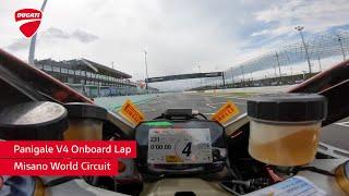 Luca Salvadori's onboard lap at Misano World Circuit with Ducati Panigale V4 2022