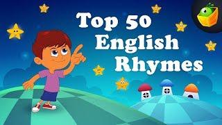 Top 50 Hit Songs | 50+ Mins | Popular Collection Of Animated English Nursery Rhymes in HD For Kids