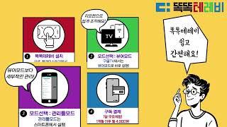 놀고 있는 안드로이드 기기, 모니터를 이용한 디지털사이니지 똑똑테레비
