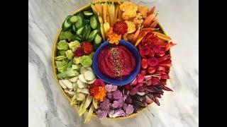 Rainbow Crudite Platter from Heather Christo