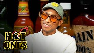 Pharrell Williams Sees the Future While Eating Spicy Wings | Hot Ones