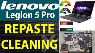 How to Repaste and Clean Your Lenovo Legion 5 Pro 16ACH6H Laptop | Maintenance Guide