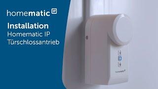 Homematic IP | Installation eines Türschlossantriebs