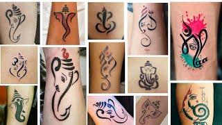 Very popular Ganesha tattoo ideas। ganesh ji tattoo ideas। Amazing tattoo ideas for men and women