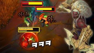 상대방도 감탄하게 만드는 암베사 장인의 미친 드리블ㄷ