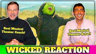 WICKED's The Wizard and I REACTION | Real Vocal Coach Reacts to WICKED | Cynthia Erivo Song Reaction