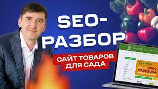 SEO-аудит на примере сайта товаров для сада и огорода
