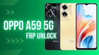 Oppo A59 5G FRP Bypass UMT | Oppo A59 FRP Bypass New Security Bypass | Remove Google Account