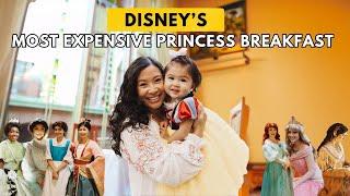 Disney Princess Breakfast Adventures at Disneyland | $142 USD per person| Napa Rose Restaurant 2025